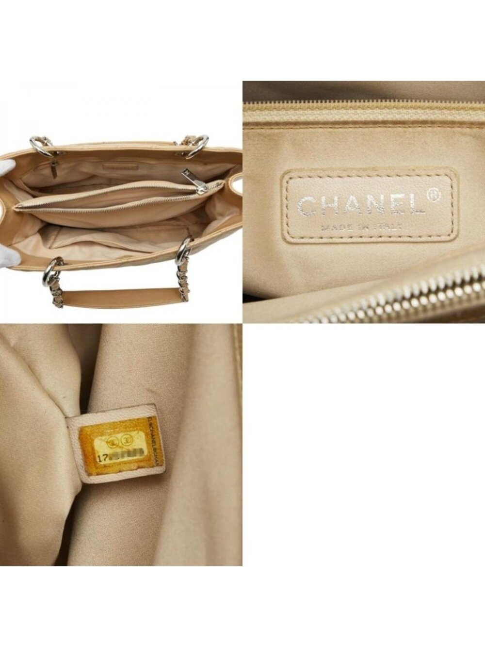 Chanel Quilted Gst Tote Chain Beige - Picture 10 of 10